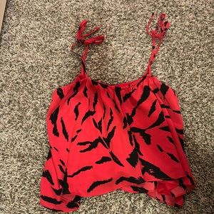 Buddy Love Red and Black top